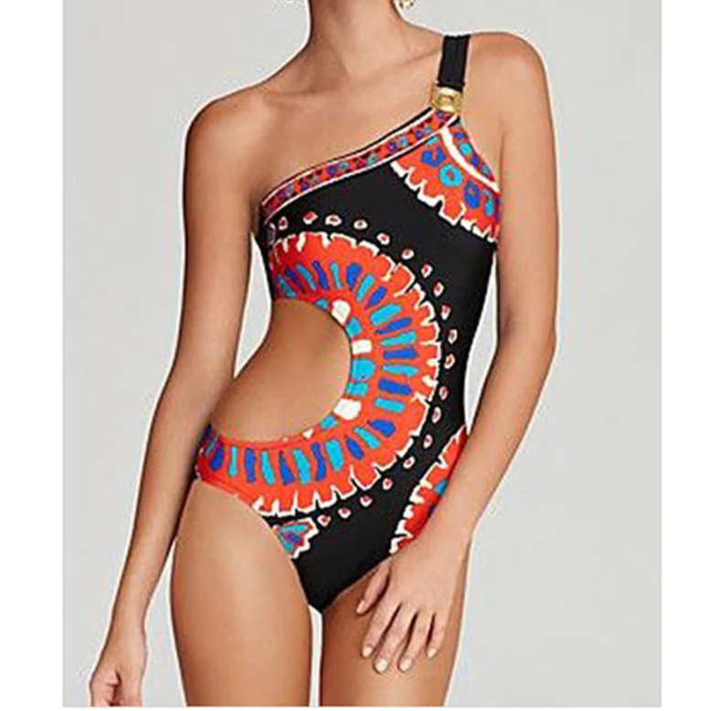 One Shoulder Monokini