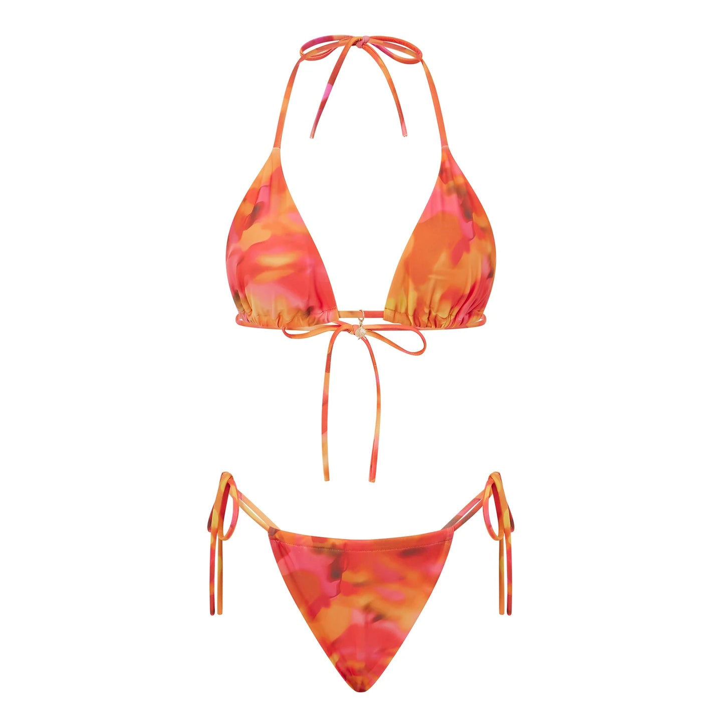 Floral Halter Bikini Set Chic and Sexy
