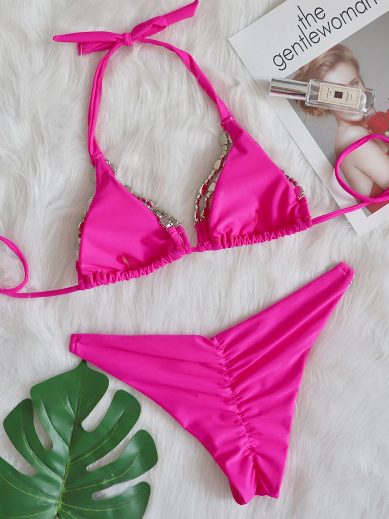 Shiny Crystal Diamond Bikini