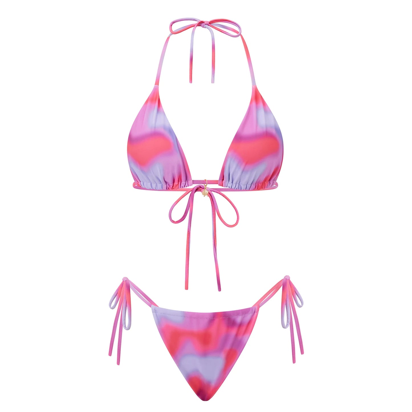 Floral Halter Bikini Set Chic and Sexy