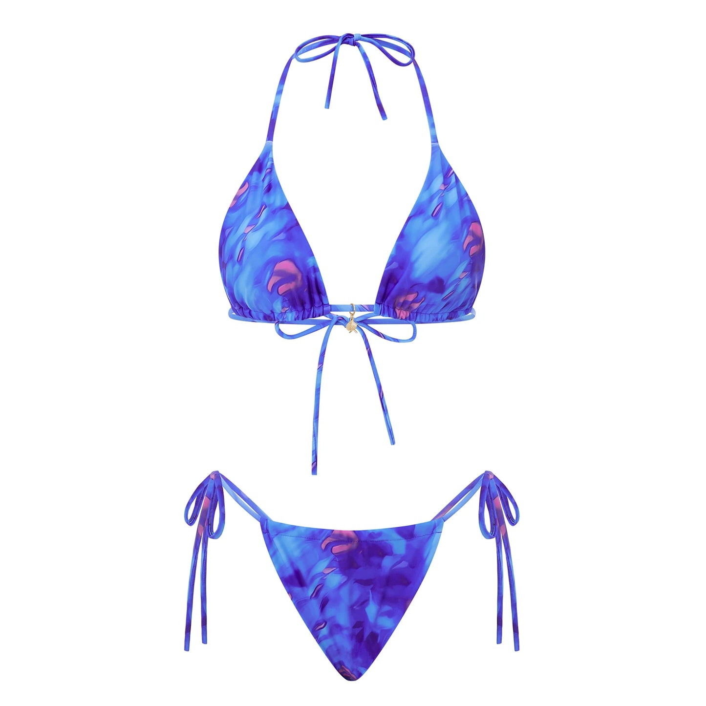 Floral Halter Bikini Set Chic and Sexy