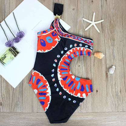 One Shoulder Monokini