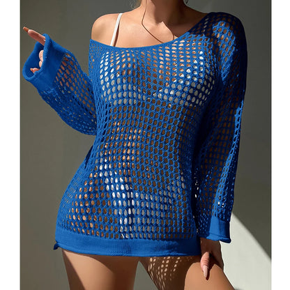Sexy Knit Beach Cover Up