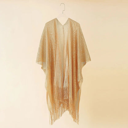Sexy Gold Bikini Cover Up for Summer Beach Vibes