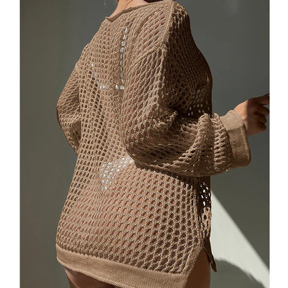 Sexy Knit Beach Cover Up