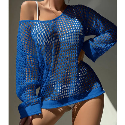 Sexy Knit Beach Cover Up